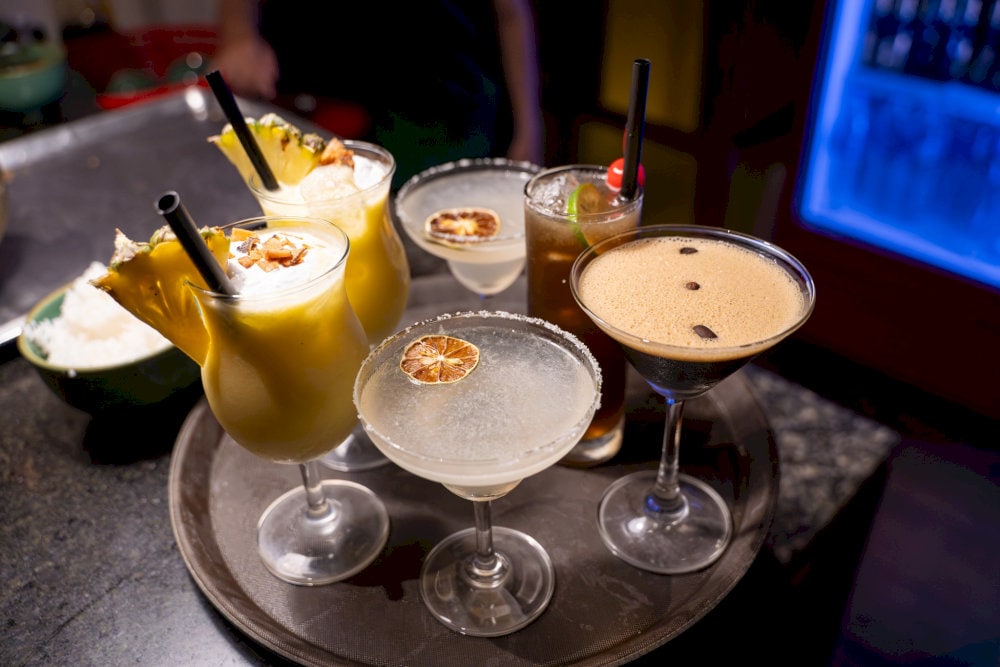 Beyond coffee, Cargo Club delights guests with a wide drink selection